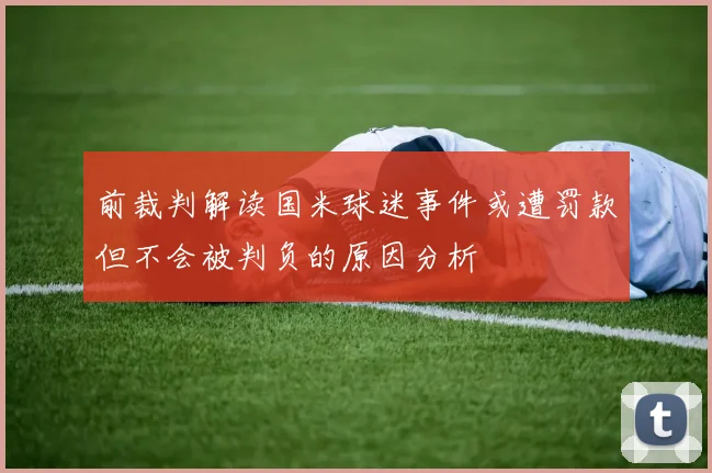 前裁判解读国米球迷事件或遭罚款但不会被判负的原因分析